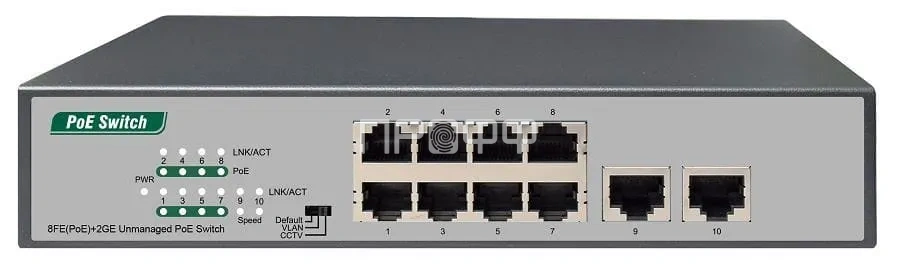Коммутатор PoE TSn-8P10U